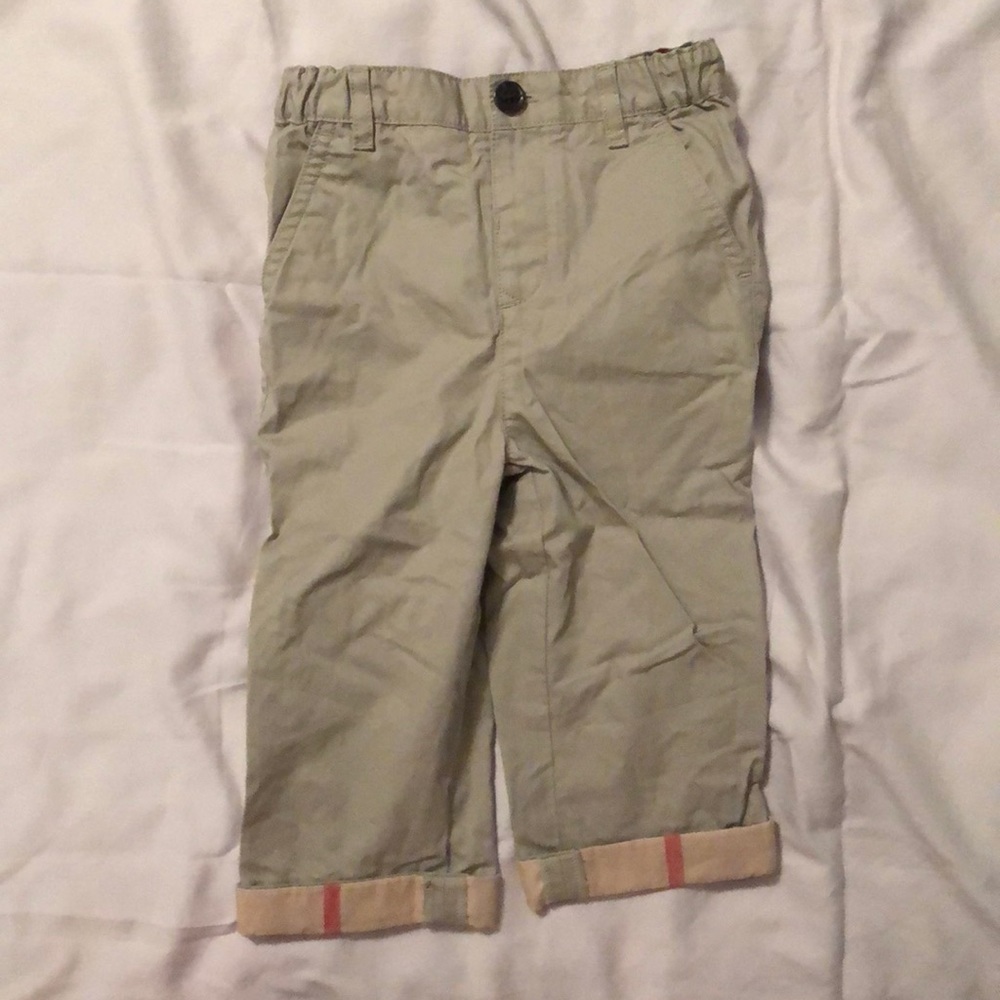 Toddler Boy’s Burberry Cuff Pant